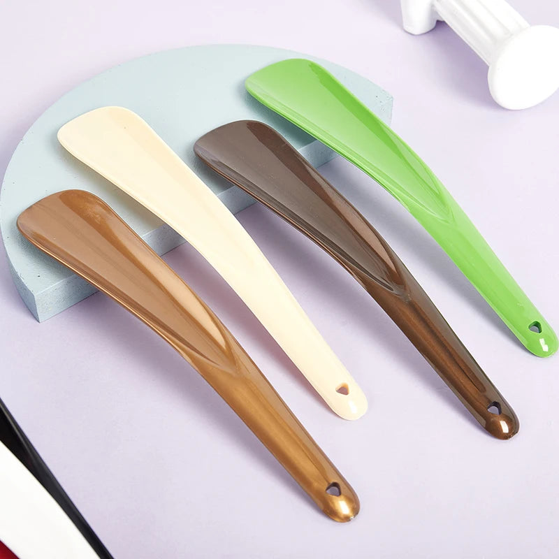 1pcs 19cm Shoe Horns Professional Plastic Shoe Horn Spoon Shape Shoehorn Shoe Lifter