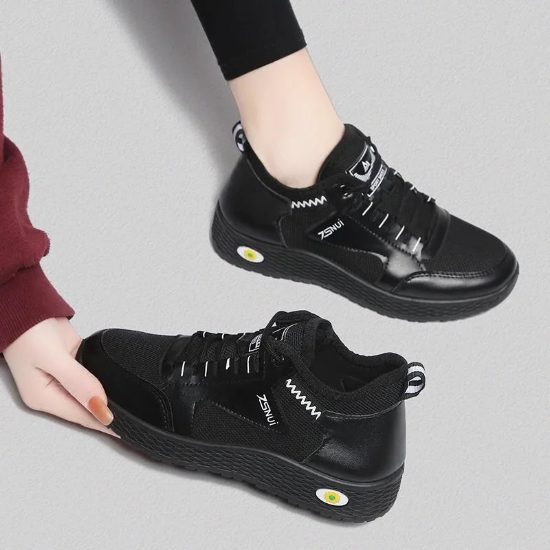 Maogu Breathable Mesh Platform Sneakers Woman New Fashion Mesh Sneaker Shoe Cheap Tenis Feminino 2026 Autumn Women Casual Shoes