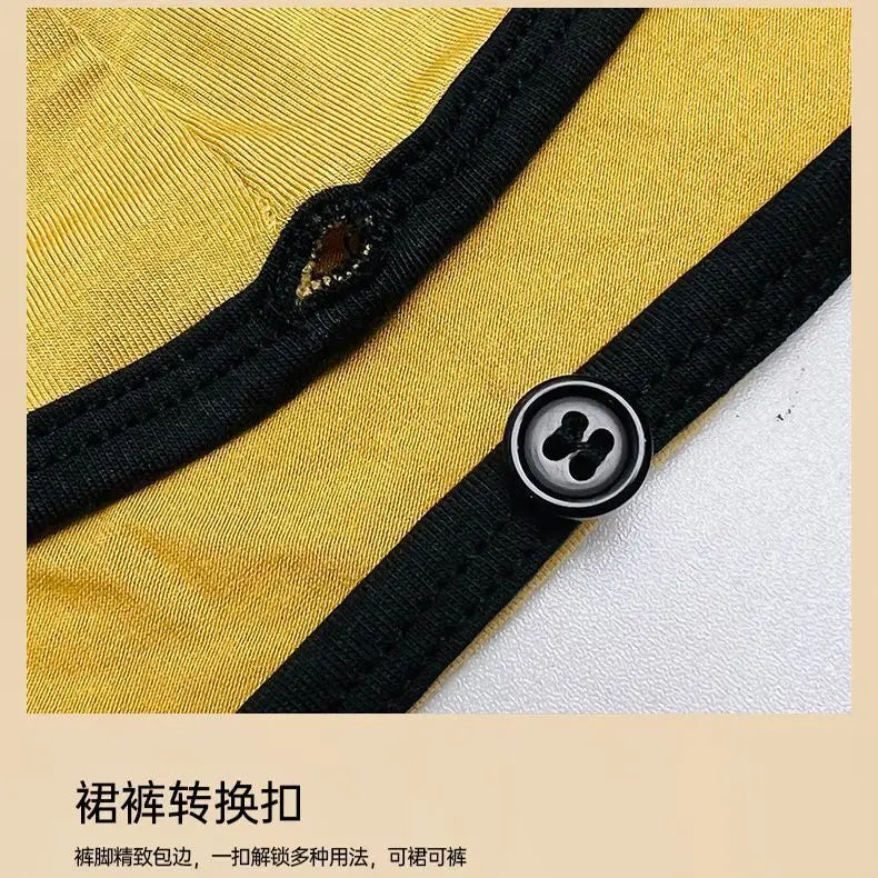 Summer Spring Men's Skirt Shorts Underwears Male Plus Size Casual Sleeping Shorts Apro Pants