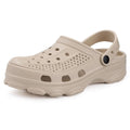 Crestar Fashion Design Sandals New Women Men Breathable Garden Clogs Shoes Outdoor EVA Holes Beach Shoes Summer House Slippers