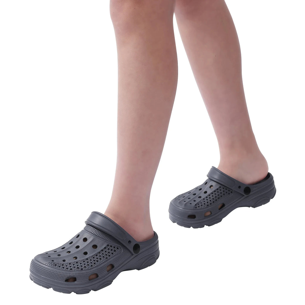 Crestar Fashion Design Sandals New Women Men Breathable Garden Clogs Shoes Outdoor EVA Holes Beach Shoes Summer House Slippers