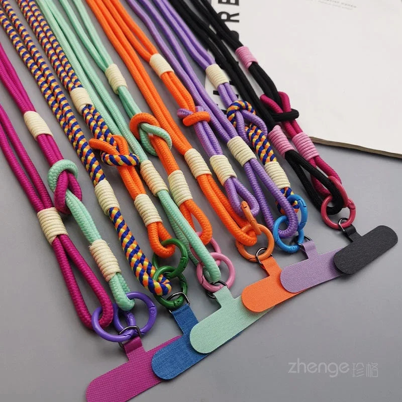 Crossbody and handheld phone strap, detachable strap, long anti loss design suitable for both men and women