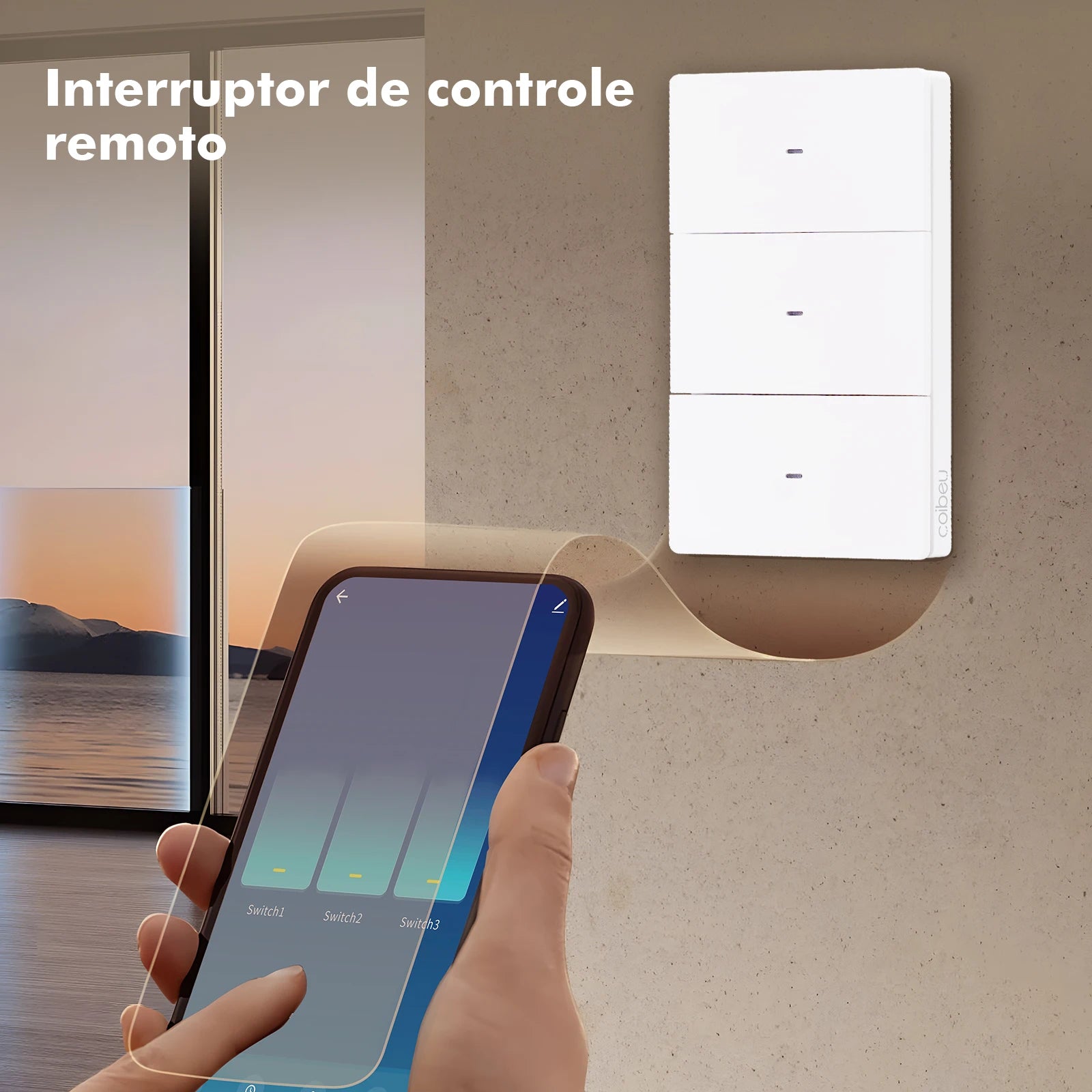 Tuya, N + L With Neutral, Wifi Smart Switch, Control, Switch, Wifi Smart Switch, Tuya Switch, From Brazil