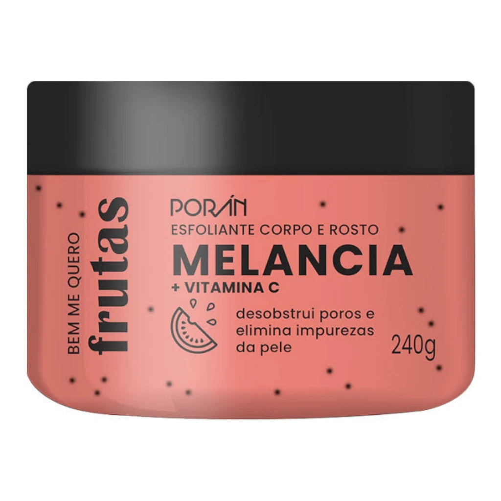 Kit C/3 Items Exfoliating, Moisturizing and Body Soap and Face Watermelon Porán