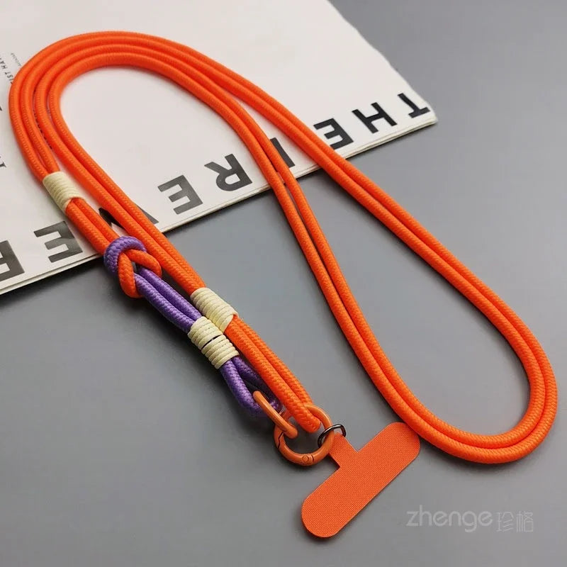 Crossbody and handheld phone strap, detachable strap, long anti loss design suitable for both men and women
