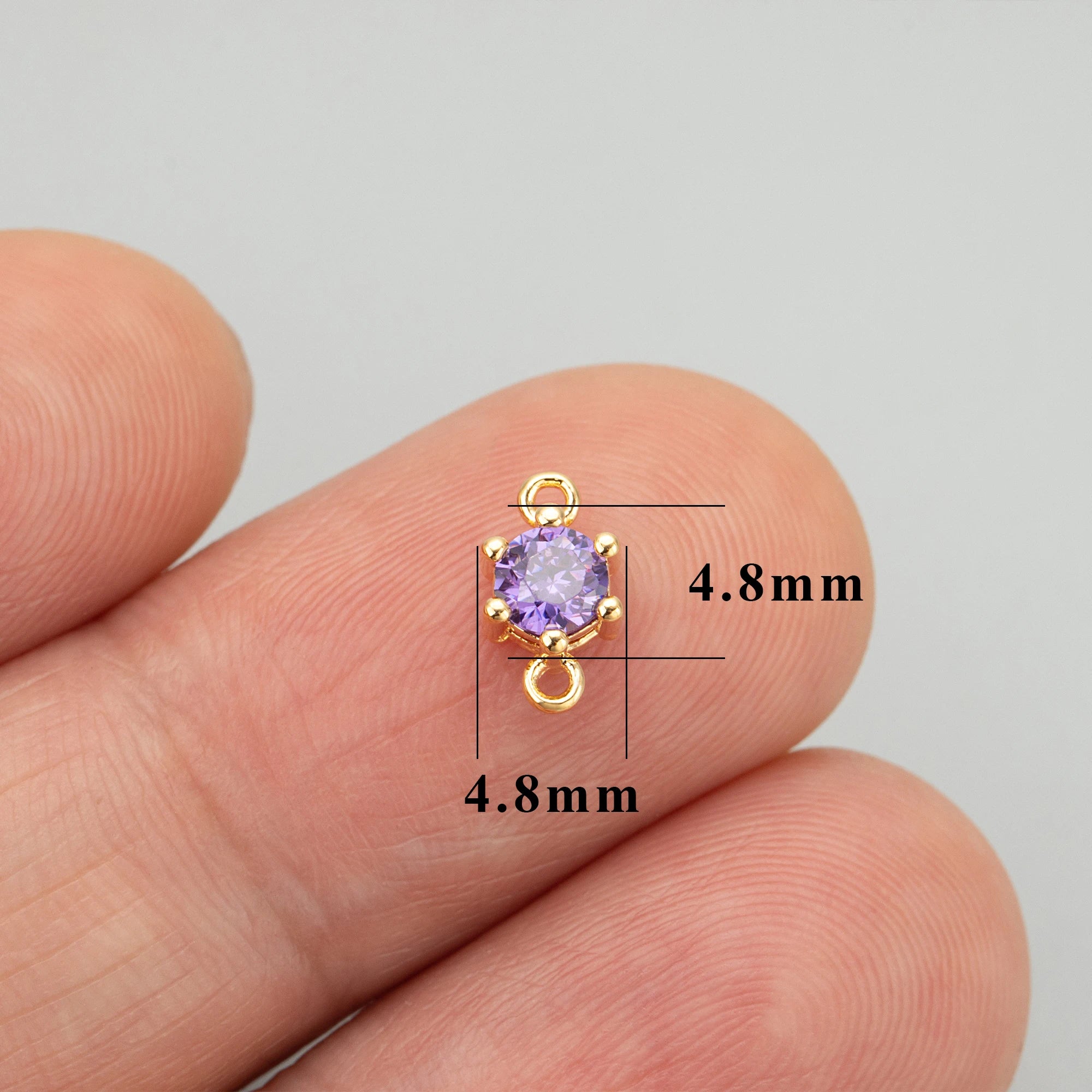GUFEATHER ME57,jewelry accessories,18k gold plated,nickel free,copper,zircons,charms,jewelry making,diy pendants,10pcs/lot