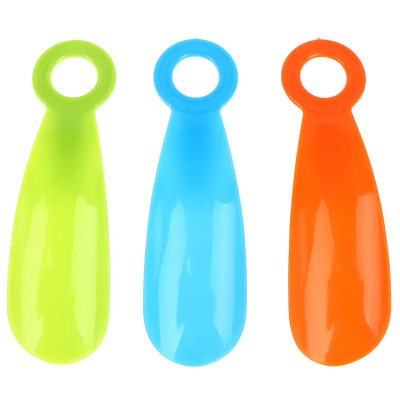 1pcs 19cm Shoe Horns Professional Plastic Shoe Horn Spoon Shape Shoehorn Shoe Lifter