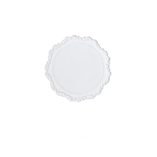 2pcs Lace Round Tableware Pad Silicone Coaster Cup Mat Non-slip Placemat