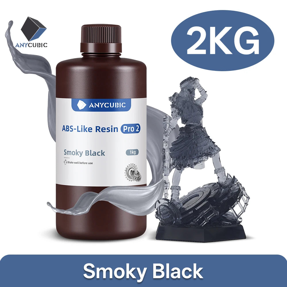 ANYCUBIC ABS-Like Pro 2 3D Printer UV Resin 405nm For LCD DLP Printers Strong Formula Printing Accuracy Up to 0.1mm ABS+ Update