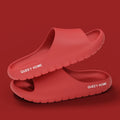 Queeyhome Men Slippers EVA Thick Soled Soft Sandals New Summer Fashion Non Slip Indoor Outdoor Beach Women Shoes