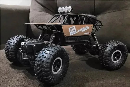 AZMS STORE-Remote Control Cart 4x4 Metal Crawler Rc 2.4 Monster Truck QUICK SHIPPING FOR ALL BRAZIL