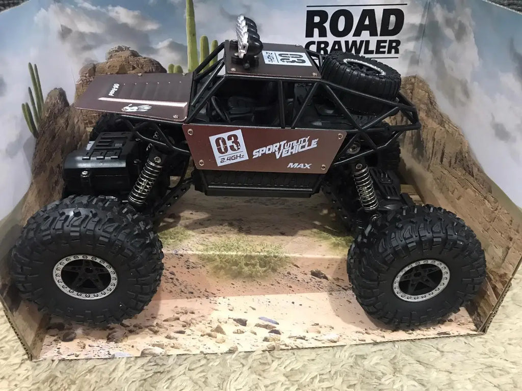 AZMS STORE-Remote Control Cart 4x4 Metal Crawler Rc 2.4 Monster Truck QUICK SHIPPING FOR ALL BRAZIL